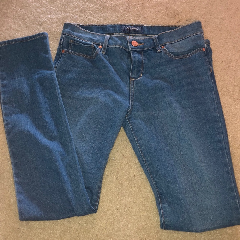 Light wash jeans